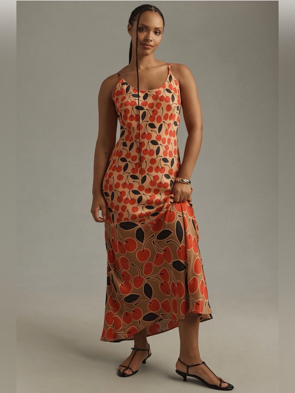 Anthropologie Conditions Apply Elva Slip Maxi Dress